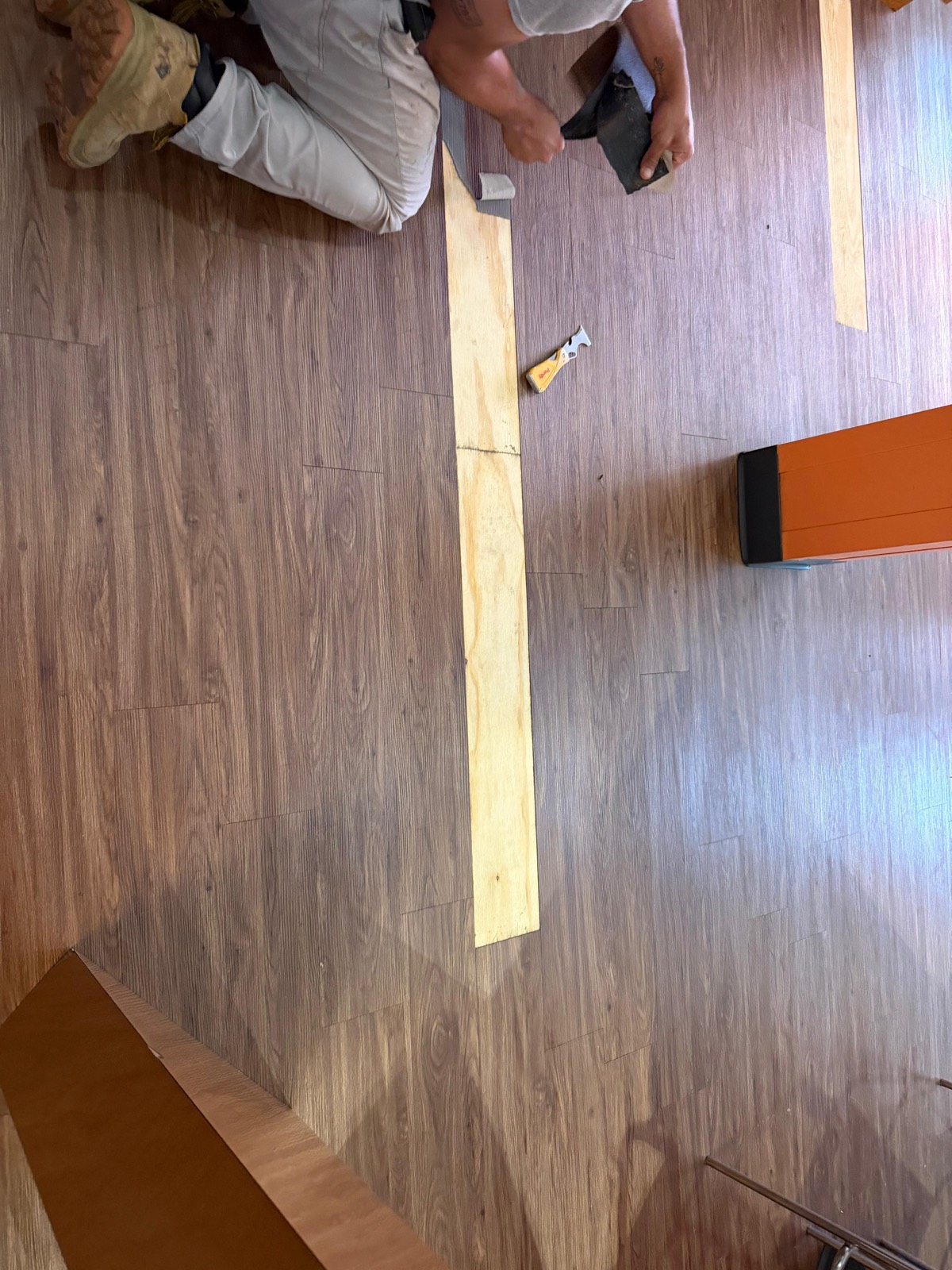 Hardwood install